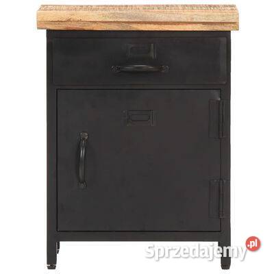 vidaXL Szafka nocna 40 x 30 x 52 surowe drewno mazowieckie Warszawa sprzedam