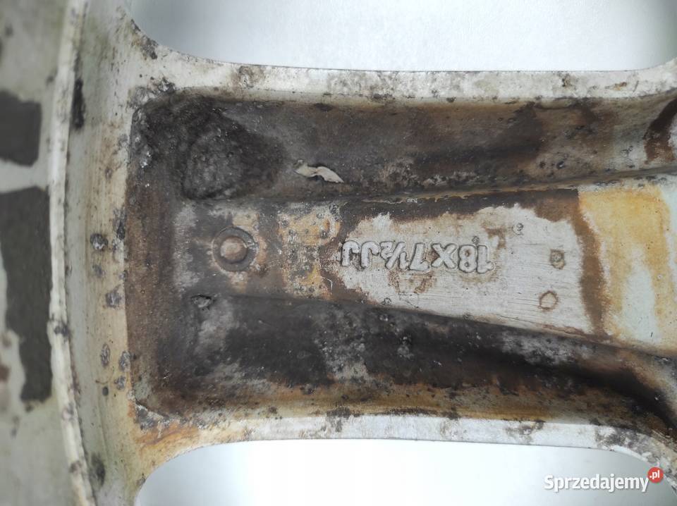 FELGA 18 NISSAN 350Z 350 Z 7Y100MB44 18X75JJ Części samochodowe Nowy Tomyśl
