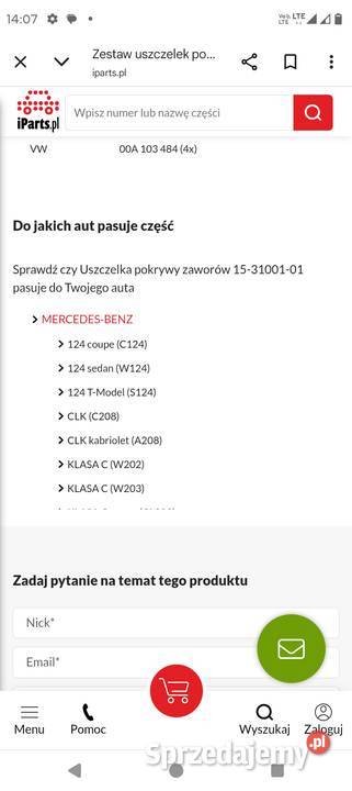 Zestaw uszczelek victorr reinz 153100101 dolnośląskie Wrocław