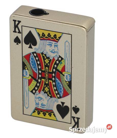 Zapalniczka Gazowa w kształcie Talii Kart z Ostrowy nad Okszą