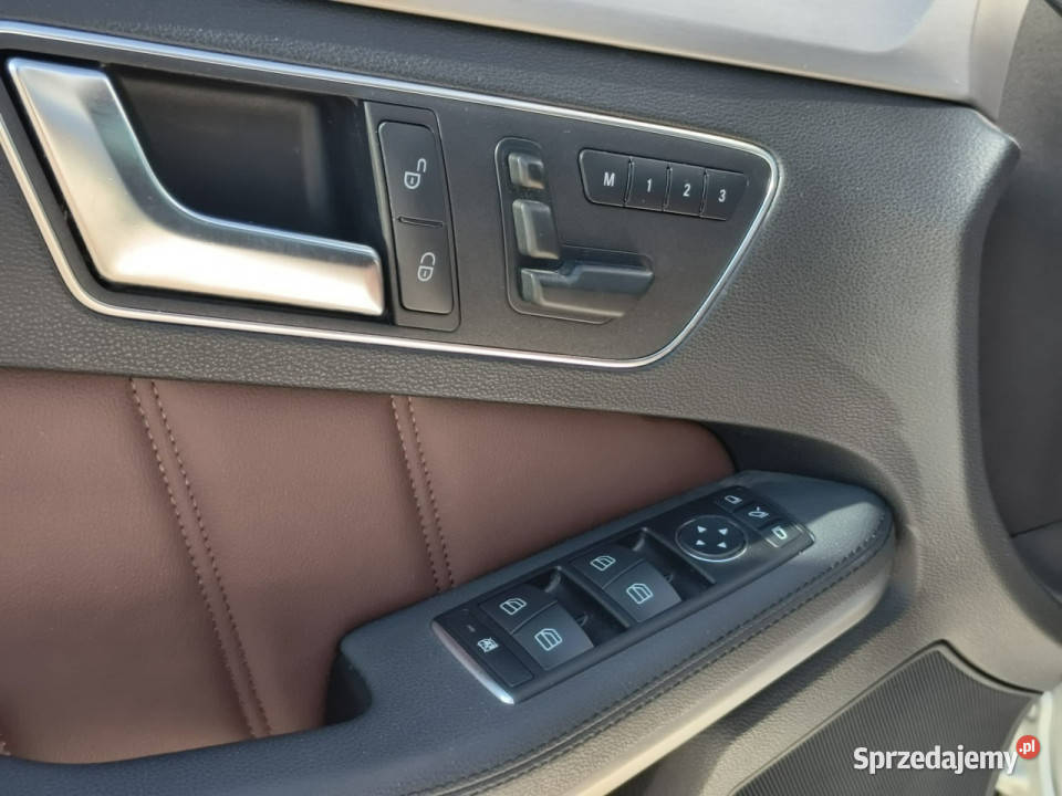 Mercedes E 300 30 diesel 231 automat skóra xenon Mercedes-Benz Kęty