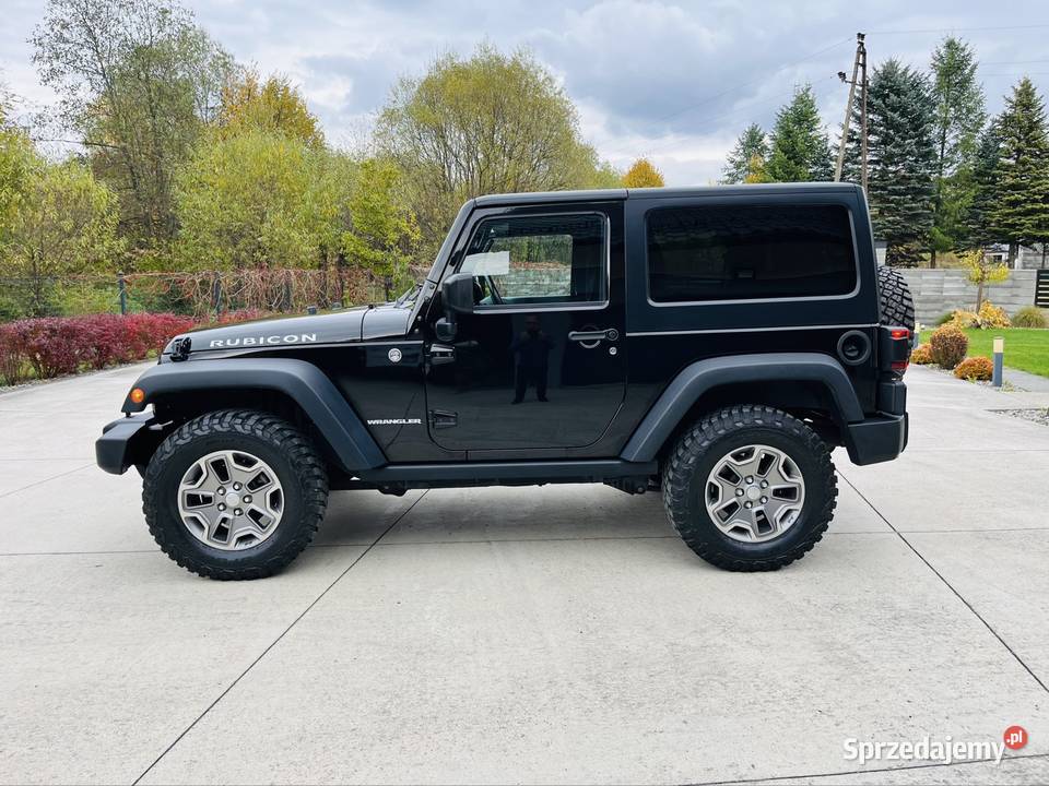Jeep wrangler JK RUBIKON 36 V6 manual super stan czarny Osielec sprzedam