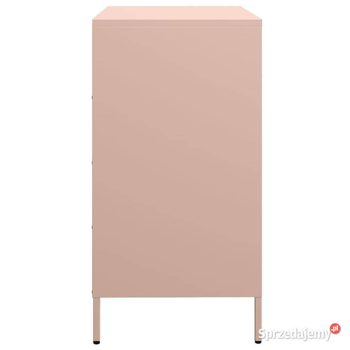 Szafka różowa 68x39x735 stal walcowana na zimno Warszawa sprzedam