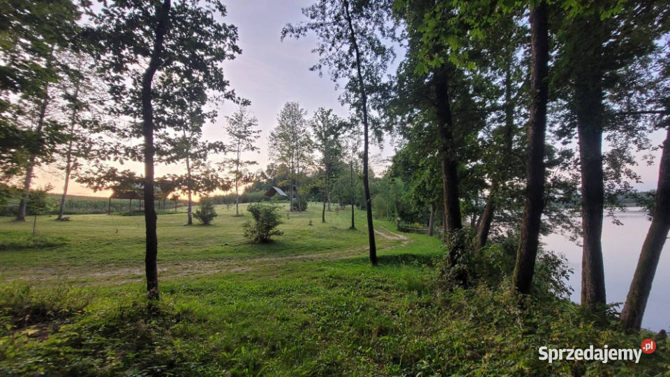 Działka Jeziorem Czarnym Pluszkiejmy Mazury sprzedam