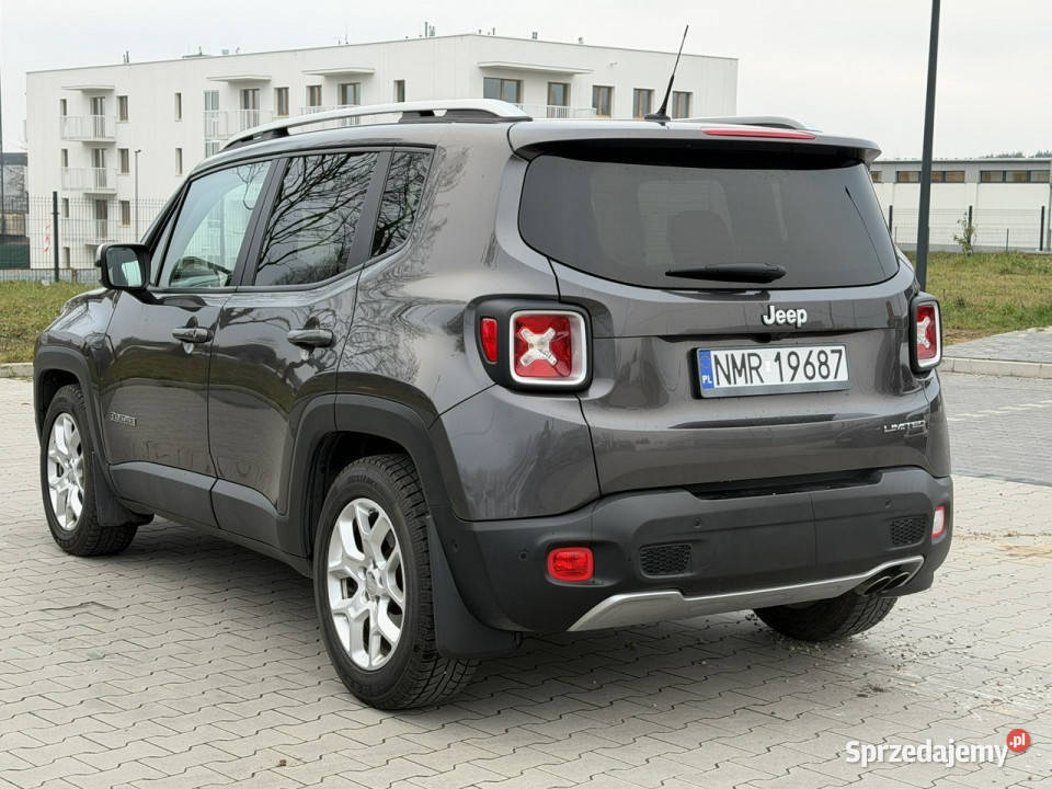 Jeep Renegade 14 140 4X4 Nawigacja Kamera światła do jazdy dziennej Mrągowo sprzedam