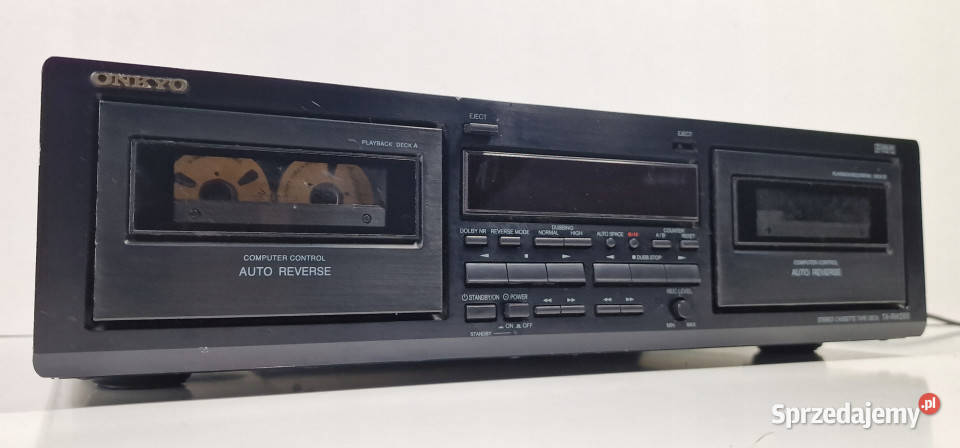 Onkyo TA RW 255 TARW255 magnetofon casette deck wielkopolskie Międzychód sprzedam