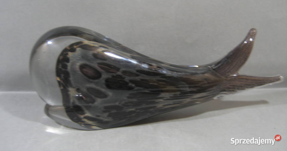 Ryba Szklana Ronneby Sweden Porcelana i szkło