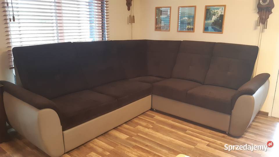 Narożnikz funkcją spaniakanapa rozkładana 103cm Dom i Ogród mazowieckie