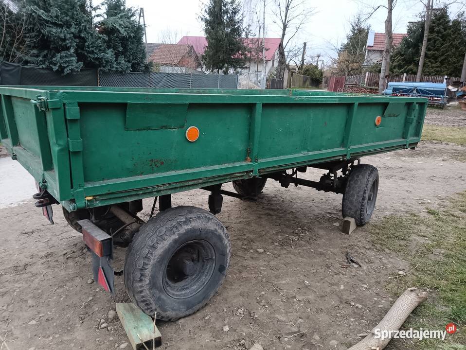 Przyczepa rolnicza d35 kaczka wywrot na boki małopolskie