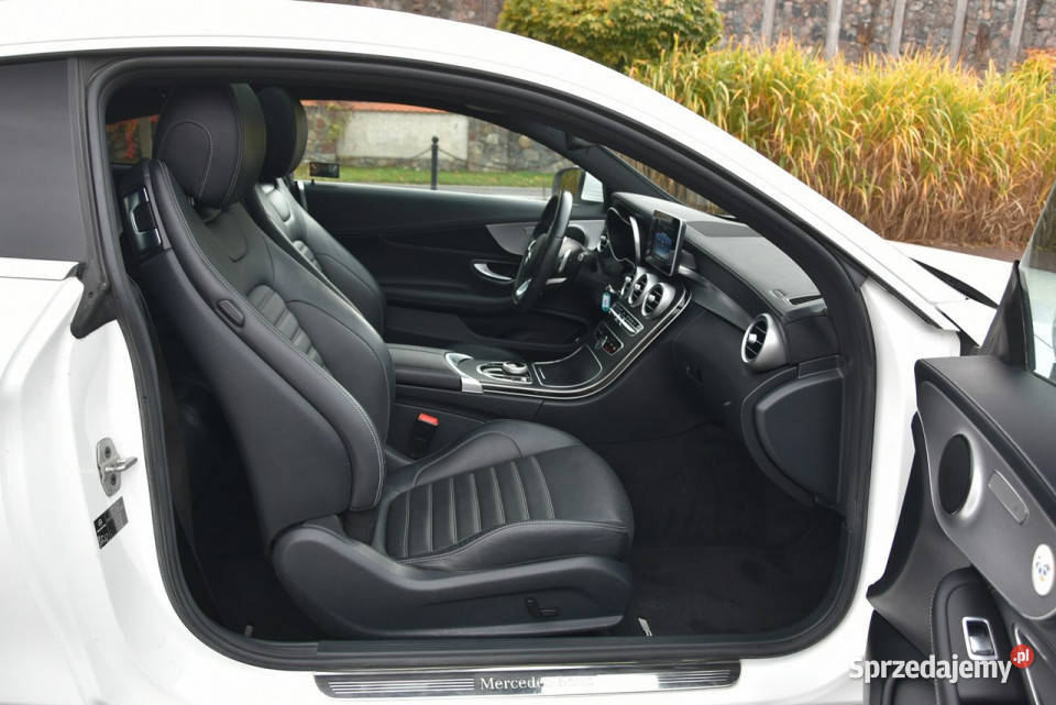 Mercedes C 200 C200 Coupe 2023r Polski SALON AMG wspomaganie kierownicy Kampinos