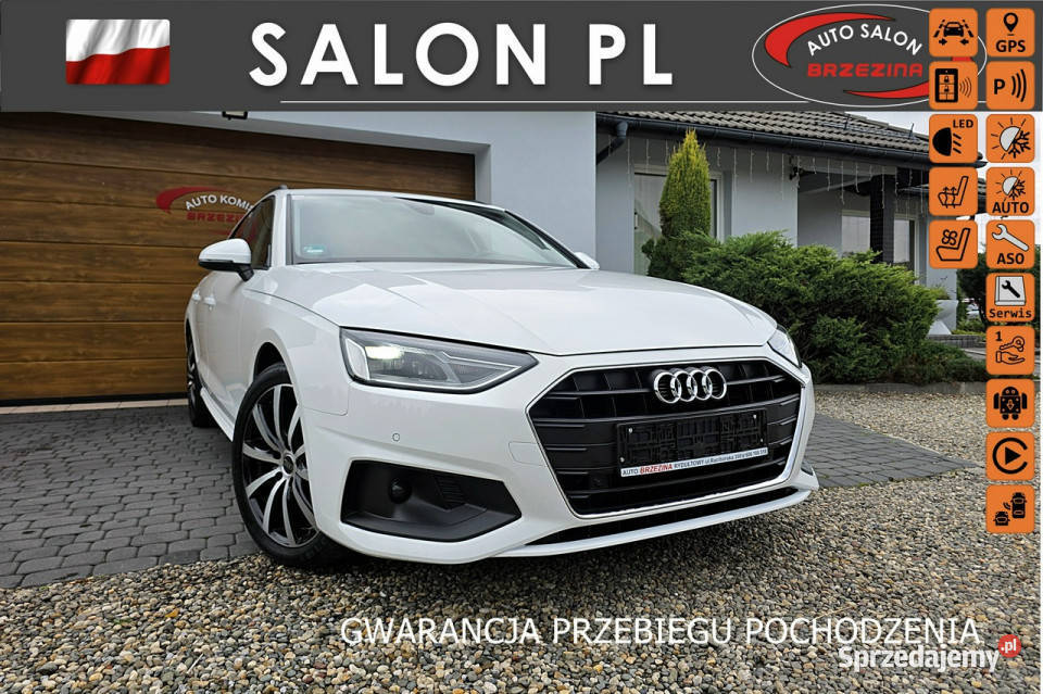 Audi A4 Avant serwis ASO B9 2015 Rok produkcji 2020 Rydułtowy