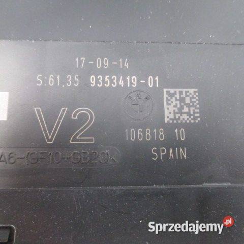 STEROWNIK MODUŁ KOMFORTU BMW F10 F11 9353419 Rakoniewice