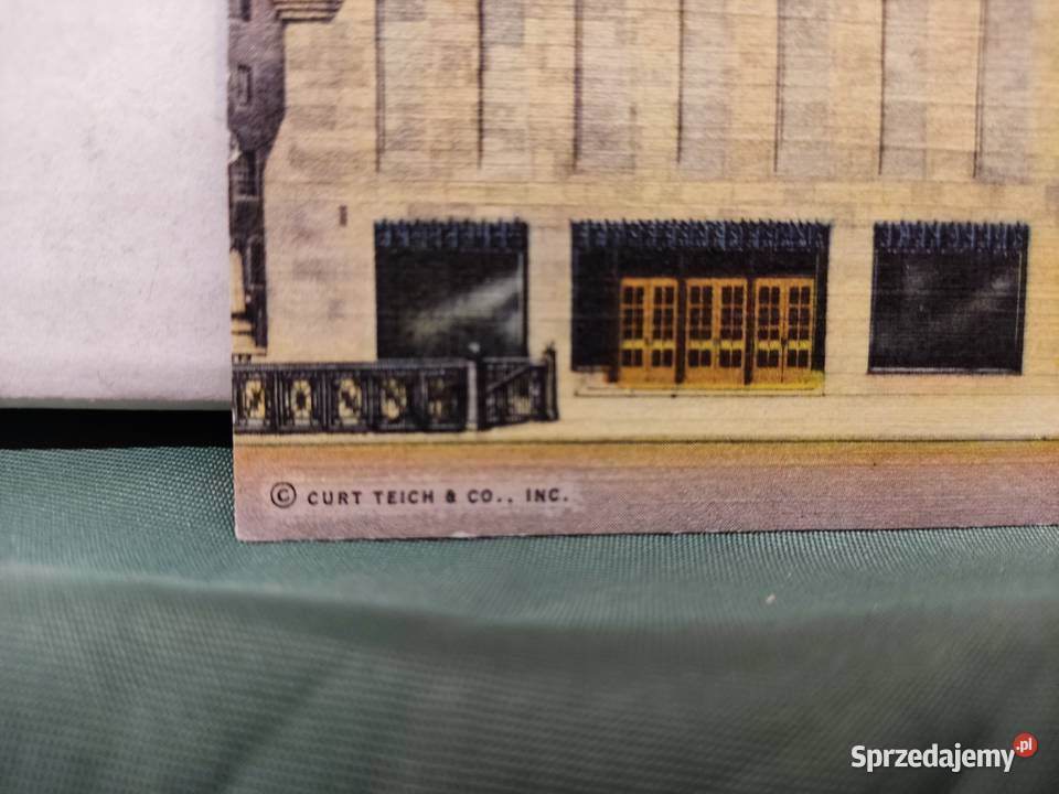 Pocztówka widokówka budynek WGN Studios w Głuchołazy