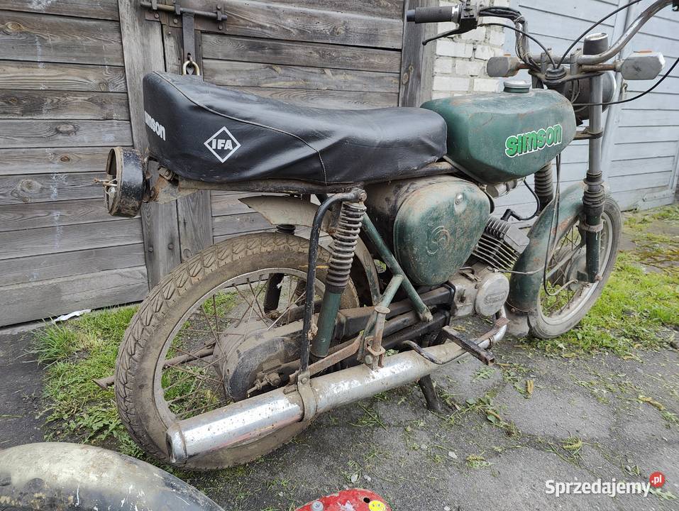 Simson S51 do renowacji Międzyrzecz sprzedam