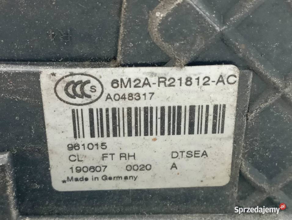 ZAMEK DRZWI PRAWY PRZÓD 6M2AR21812AC Ford Mondeo