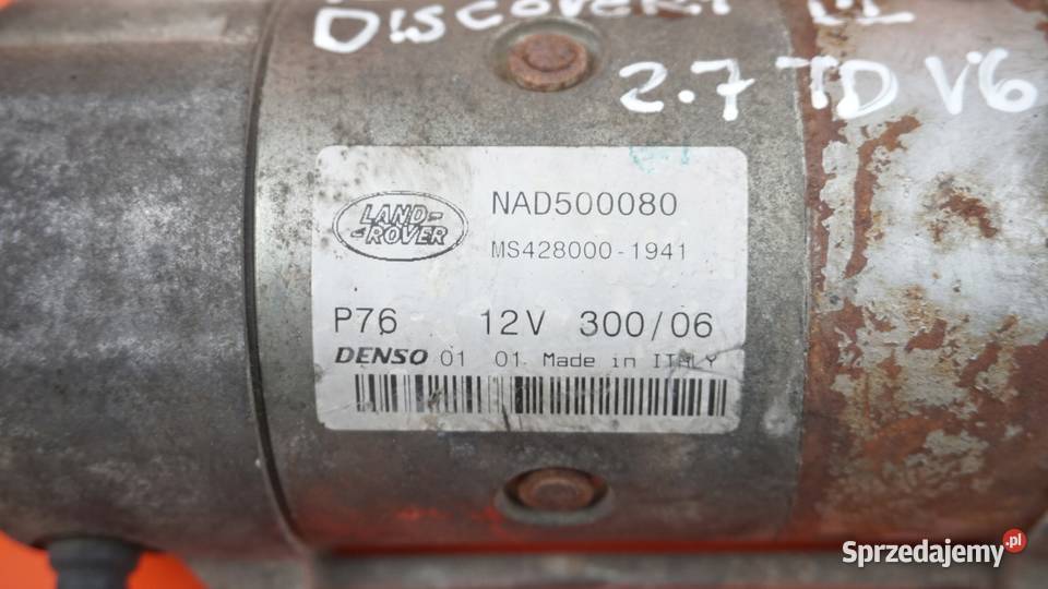 DISCOVERY III 27 TD V6 08r 190 276DT rozrusznik