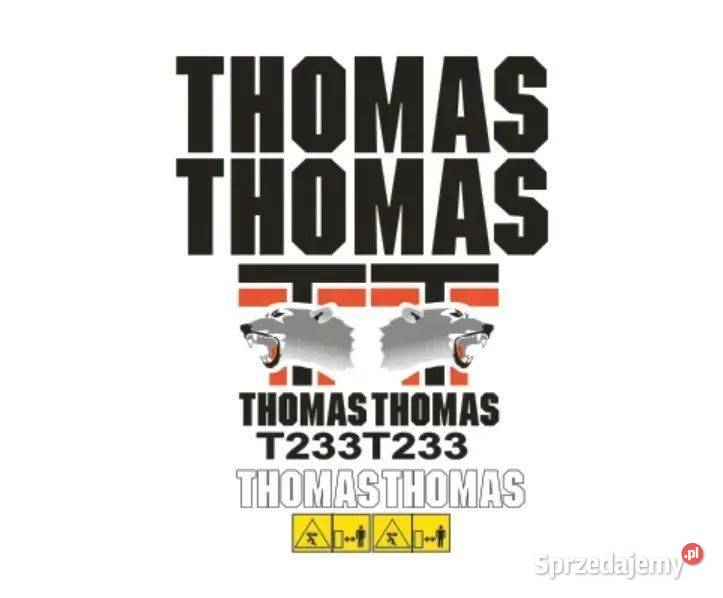 Naklejki oklejenie THOMAS T233 Zamiennik Janików