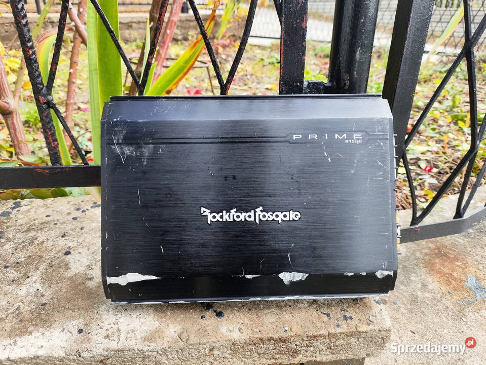 Wzmacniacz samochodowy 2 kanały Rockford Fosgate Elektronika Niegowonice