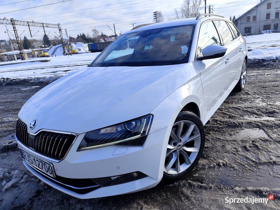 Skoda Superb III 20 TDI 150 Biała Perła Ledy Jasło sprzedam