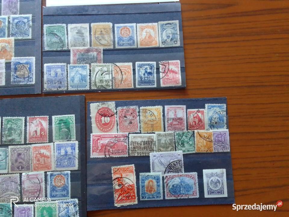 Znaczki Mexico stare Filatelistyka Zabierzów