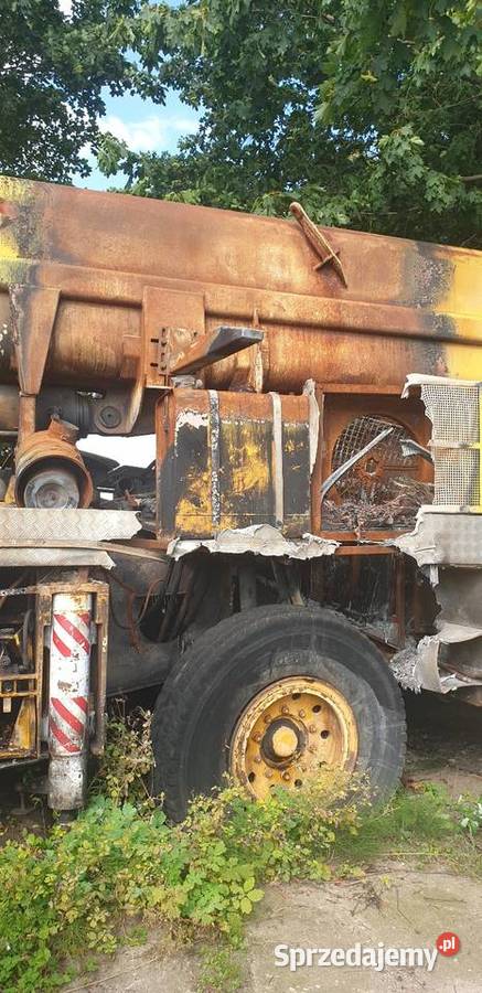 Uszkodzony dźwig terenowy samojezdy Demag AC 120 warmińsko-mazurskie Dobre Miasto