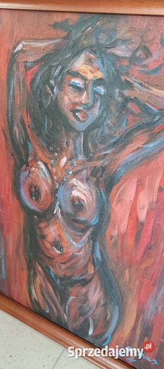 Piękny obraz Namiętność w czerwieni mazowieckie Warszawa