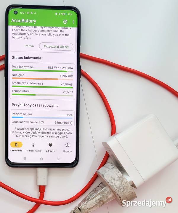 ŁADOWARKA SIECIOWA USBC OnePlus Warp Charge 65W Inowrocław sprzedam