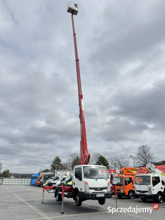 Nissan Cabstar Podnośnik Koszowy 25m CMC PLA 250 specjalny Widełki