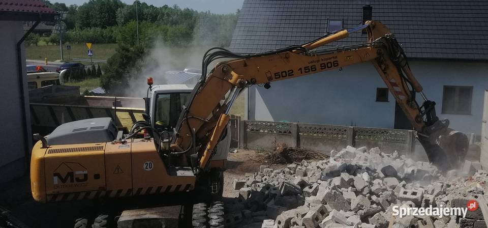 wynajem koparek Wąsosze