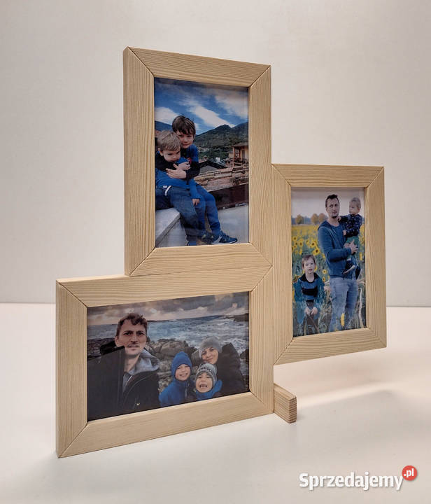 Ramka ramki na Zdjęcia Drewno sosnowe Fotografia