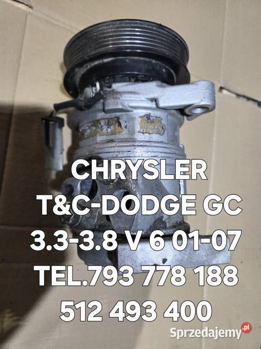 SPRĘZARKA KLIMATYZACJI CHRYSLER TCDODGE GC 3338 Kawnice