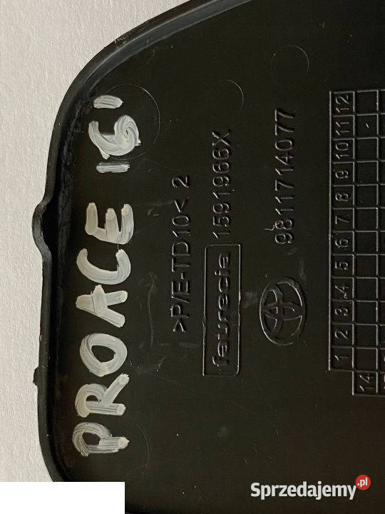 TOYOTA PROACE ZAŚLEPKA HAKA 9811714077 lubelskie