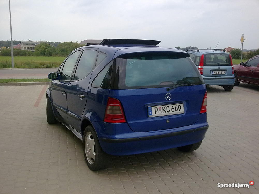 mercedes aklasa A160 W168 PÓŁAUTOMAT nieuszkodzony podlaskie