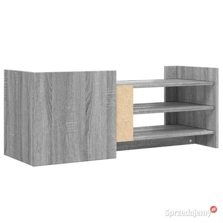 Szafka pod telewizor szary dąb sonoma 100x35x40 Szafki