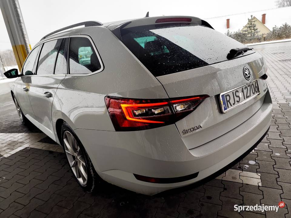 Skoda Superb III 20 150 Biała Perła Led Xenon manualna Jasło