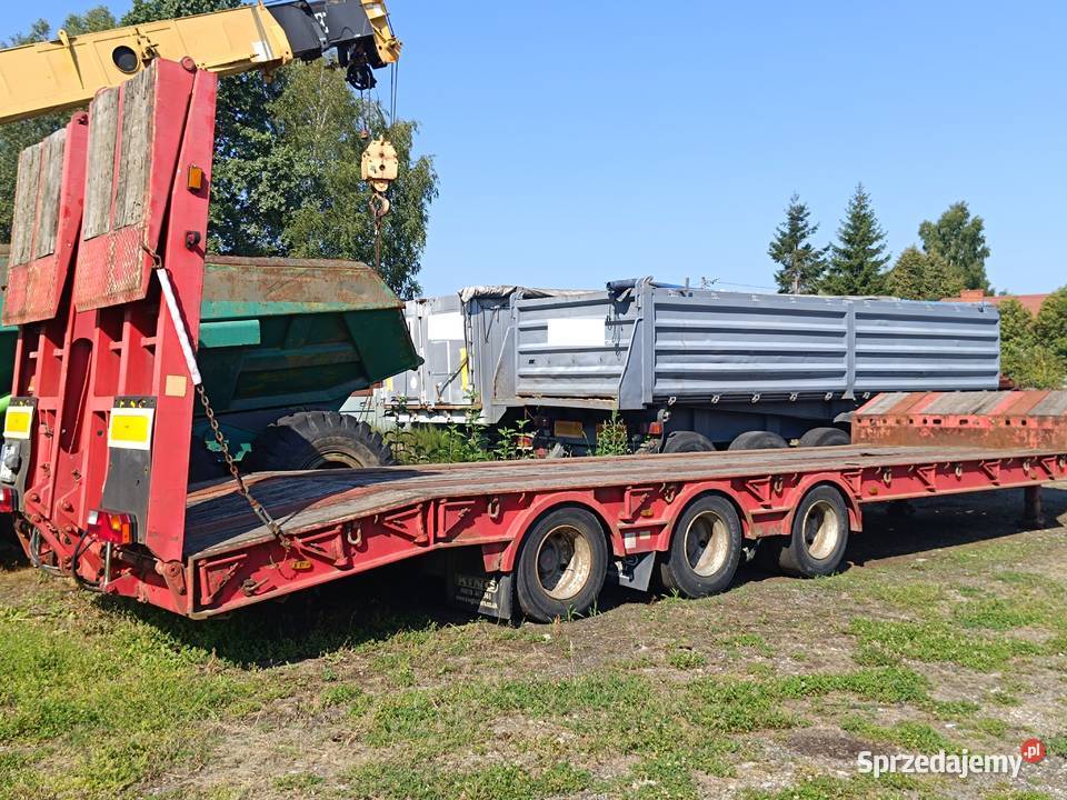 Naczepa ciężarowa KING NISKOPODWOZIOWA Nisko
