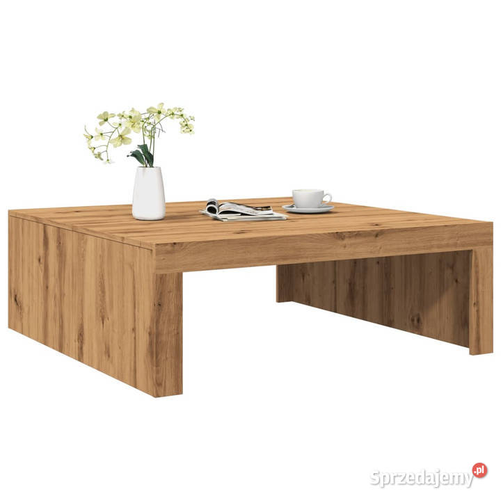 Stolik kawowy dąb artisan 100x100x35 WM856685 Warszawa