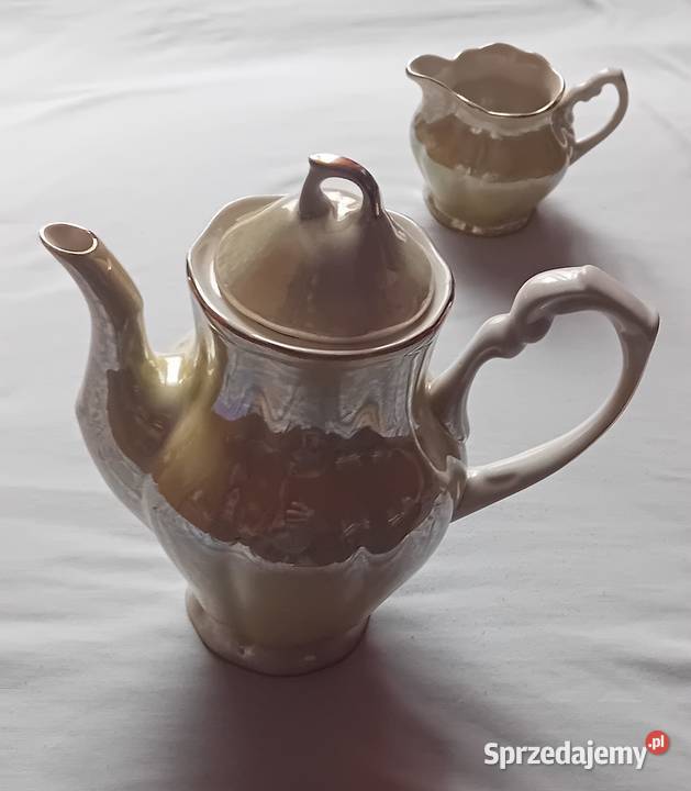 Dzbanek mlecznik porcelit Chodzież fason 1500 wielkopolskie Koźminek