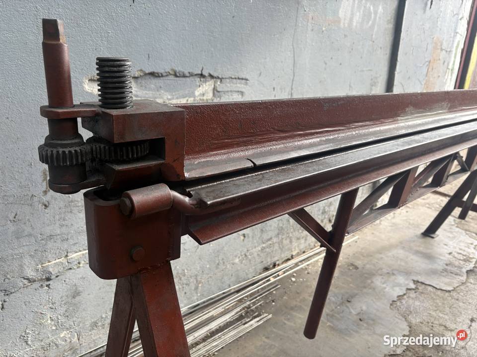 Giętarka zaginarka 2m dekarska do blachy 1mm Bydgoszcz