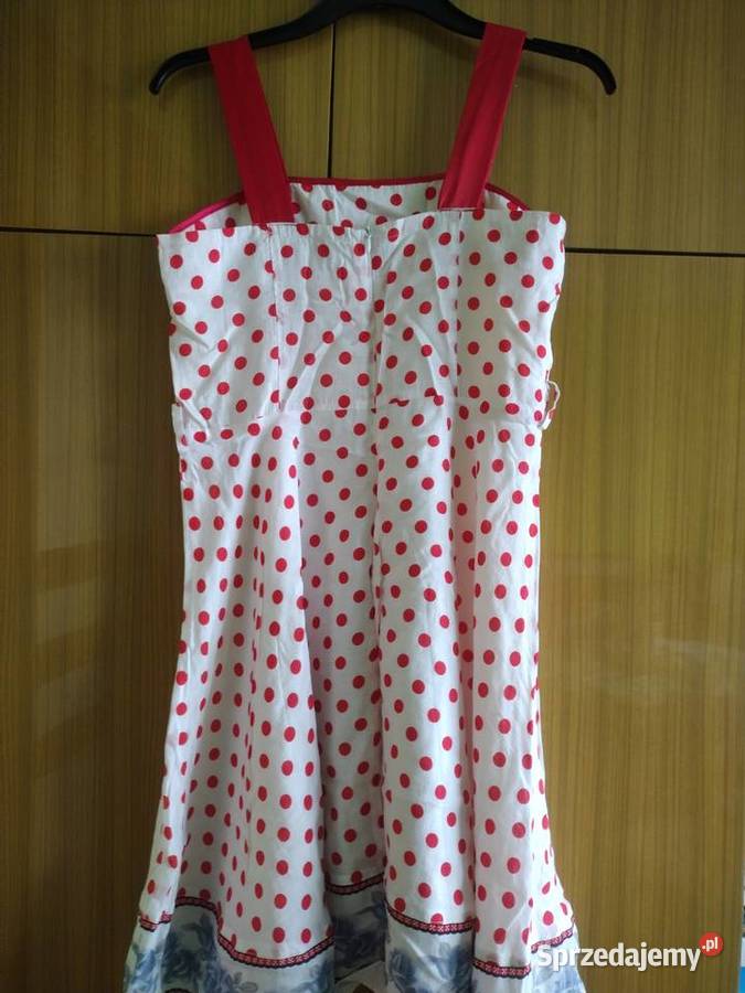 Sukienka w groszki S M