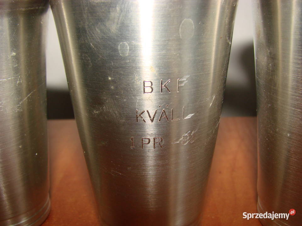 cynowe kubeczki Pruszcz Gdański