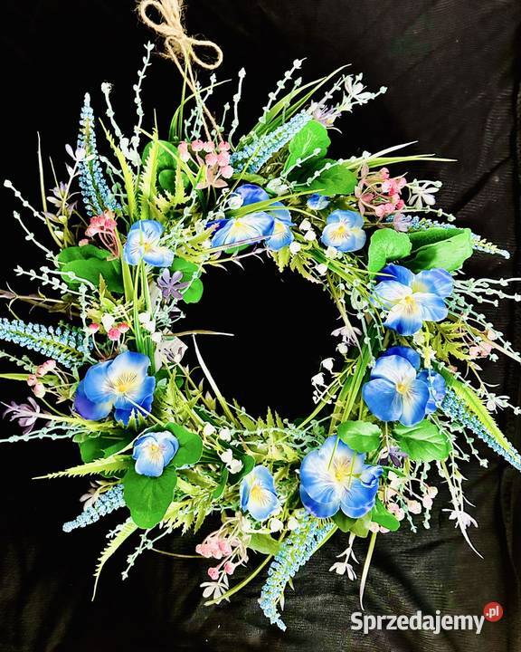 Wianek na drzwi Sielski Handmade Wianki mazowieckie sprzedam