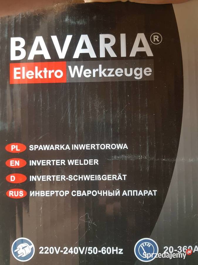 SPAWARKA INWERTOROWA MMA BAVARIA IGBT 360A LCD