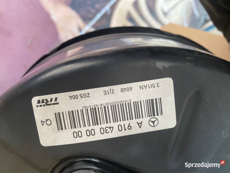 A9104300000 Serwo pompa hamulcowa MERCEDES podkarpackie Rzeszów