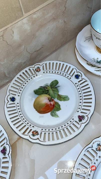 Talerzyki z owocami Ażurowe Z owocami 6 sztuk Gdańsk