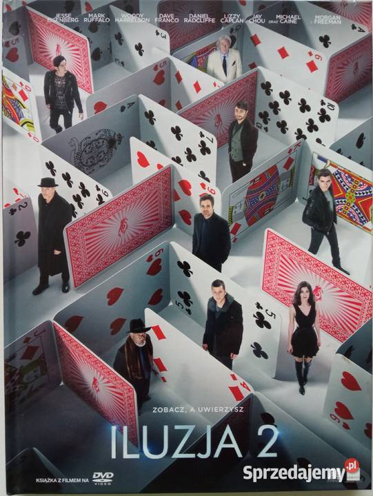 Iluzja 12 DVD Mark Ruffalo Woody Harrelson M 2 płyty łódzkie sprzedam