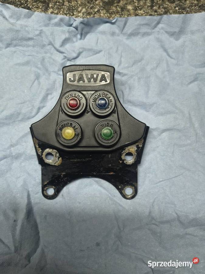 Konsola pułka z kontrolkami Jawa 350 Rzeszów