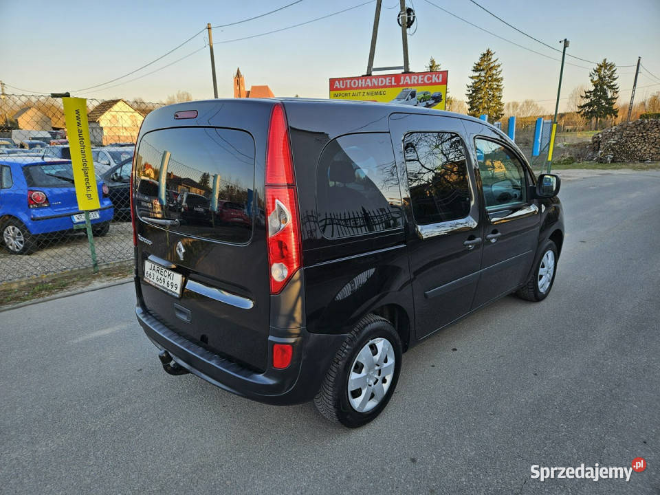 Renault Kangoo Opłacony Zdrowy Zadbany czarny Kisielice