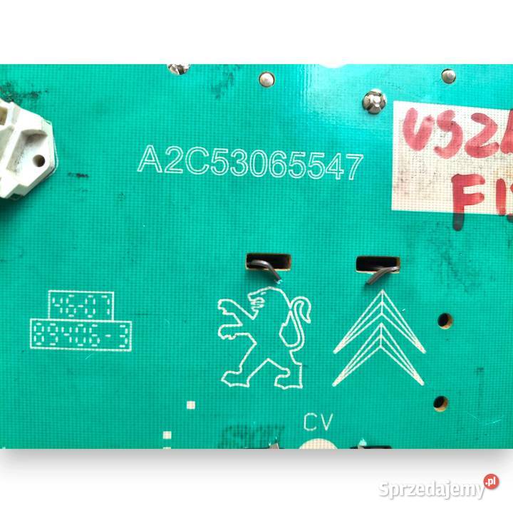 LICZNIK ZEGARY A2C53065547 Peugeot 207 14 8V 16V