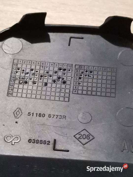 RENAULT ESPACE V 14 ZAŚLEPKA HAKA PRZÓD Międzychód